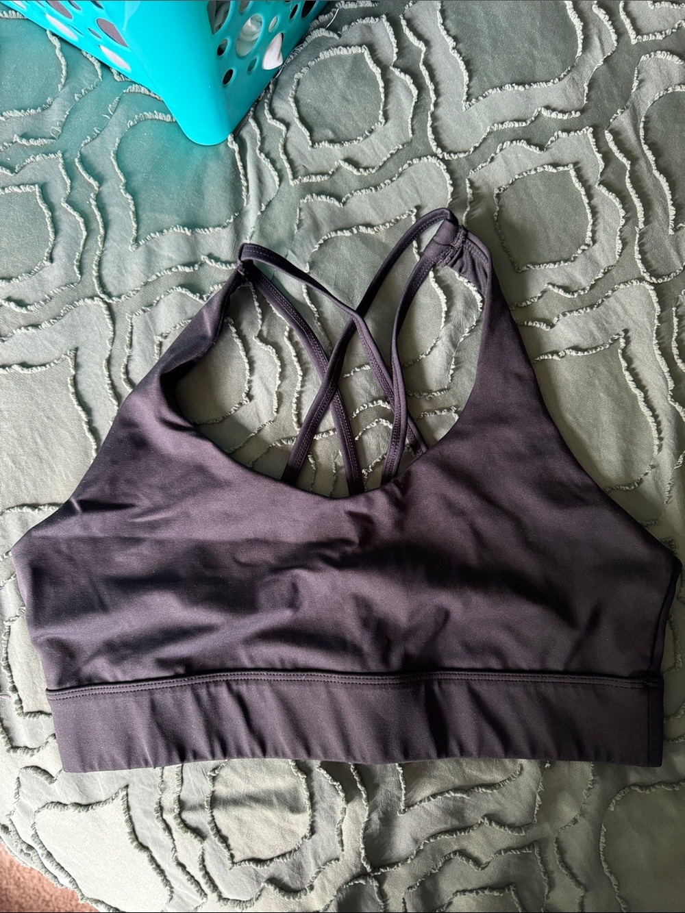Zyia Light n Tight Strappy Bra - Black